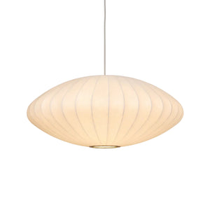 Cloudmere Minimalist White Bubble Hanging Pendant Light