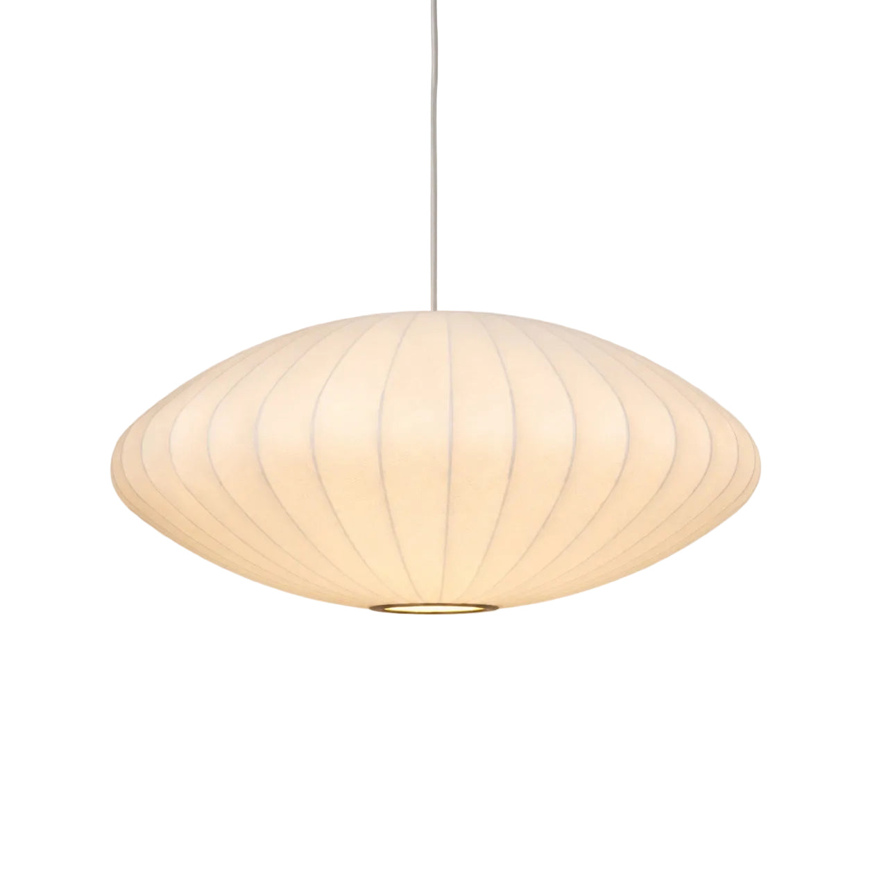 Cloudmere Minimalist White Bubble Hanging Pendant Light - product hero image for Comvilo lighting