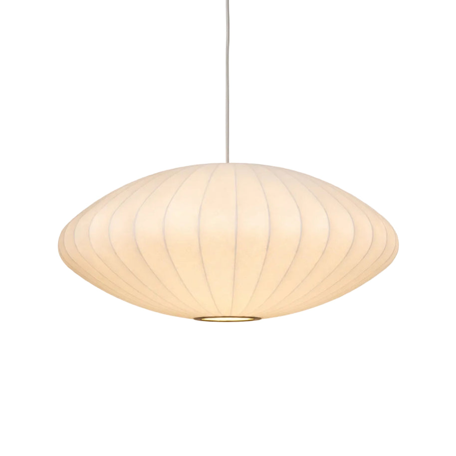Cloudmere Minimalist White Bubble Hanging Pendant Light - product hero image for Comvilo lighting