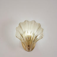 Coquille Brass Shell Wall Light