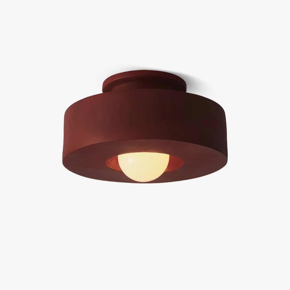 Simon Ceiling Lamp, three-quarter studio view on a plain white background