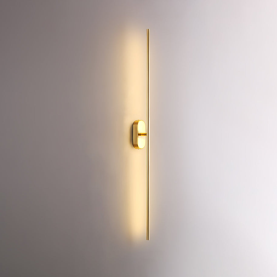 Stick-Shaped Metal Wall Sconce