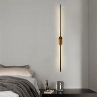 Stick-Shaped Metal Wall Sconce