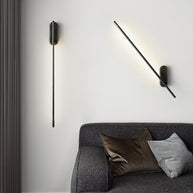 Stick-Shaped Metal Wall Sconce