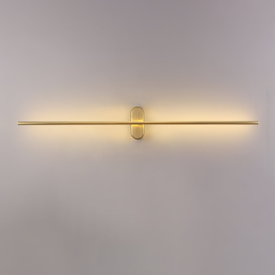 Stick-Shaped Metal Wall Sconce
