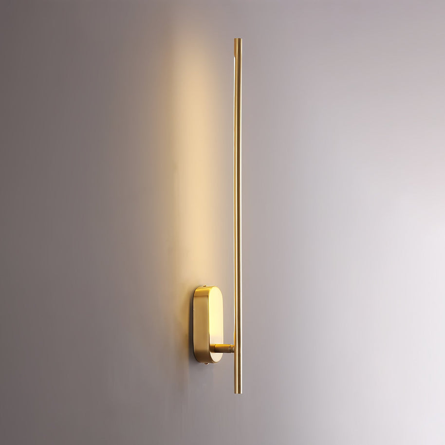Stick-Shaped Metal Wall Sconce