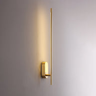 Stick-Shaped Metal Wall Sconce