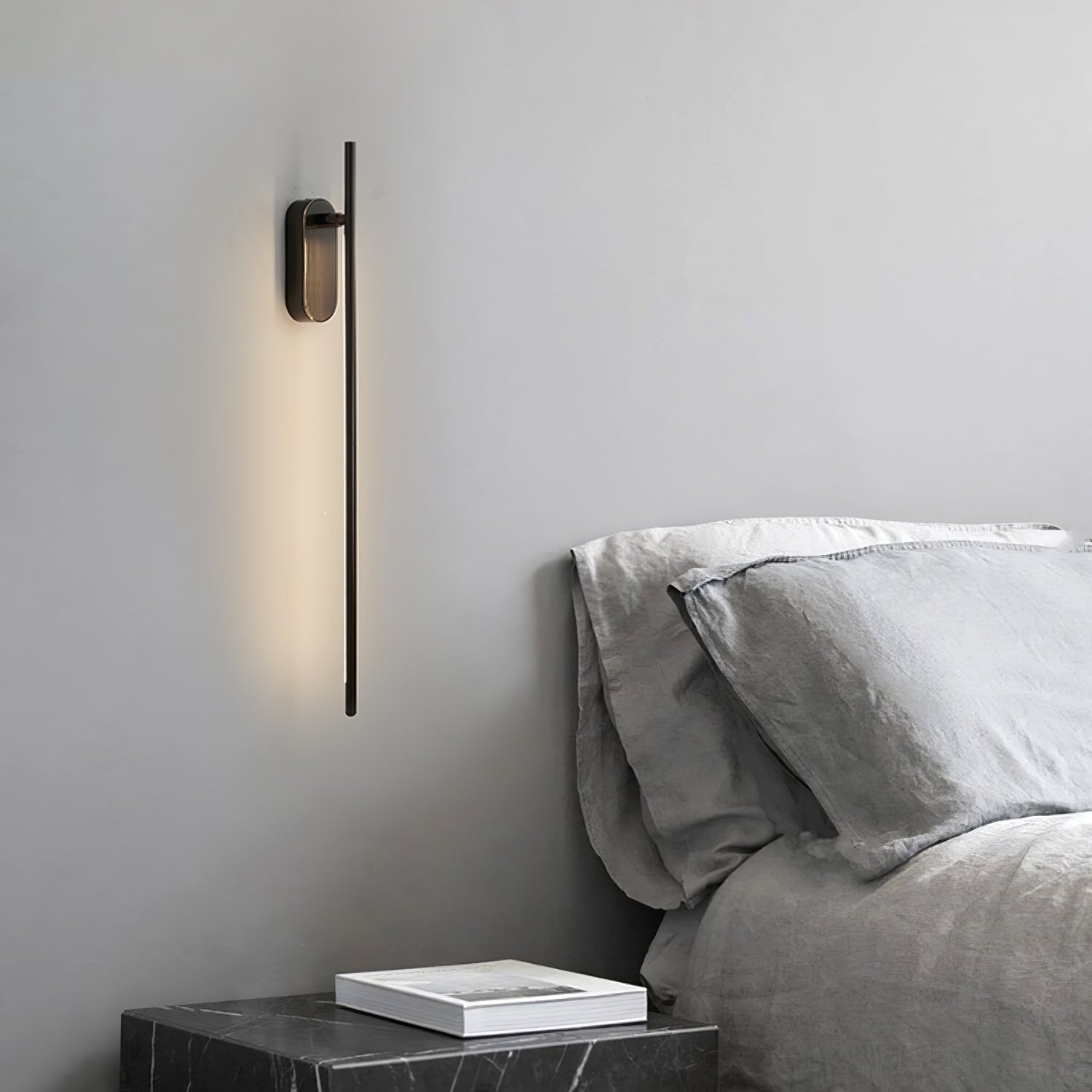 Stick-Shaped Metal Wall Sconce