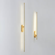 Stick-Shaped Metal Wall Sconce