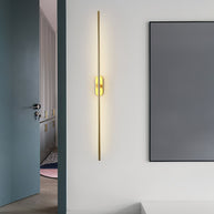 Stick-Shaped Metal Wall Sconce