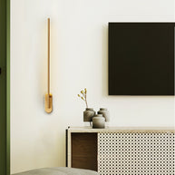 Stick-Shaped Metal Wall Sconce