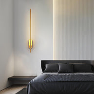 Stick-Shaped Metal Wall Sconce