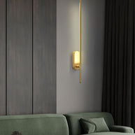 Stick-Shaped Metal Wall Sconce