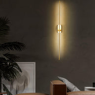Stick-Shaped Metal Wall Sconce
