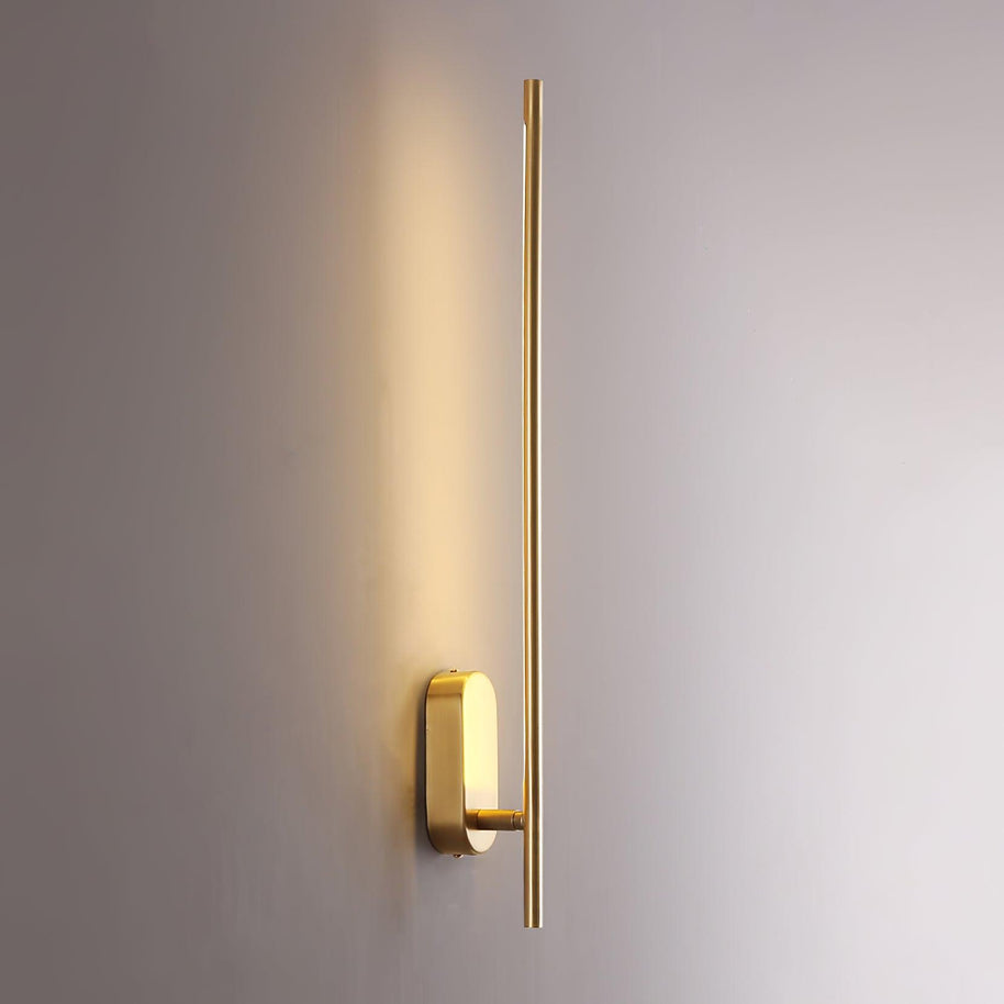 Stick-Shaped Metal Wall Sconce