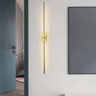 Stick-Shaped Metal Wall Sconce