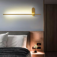 Stick-Shaped Metal Wall Sconce
