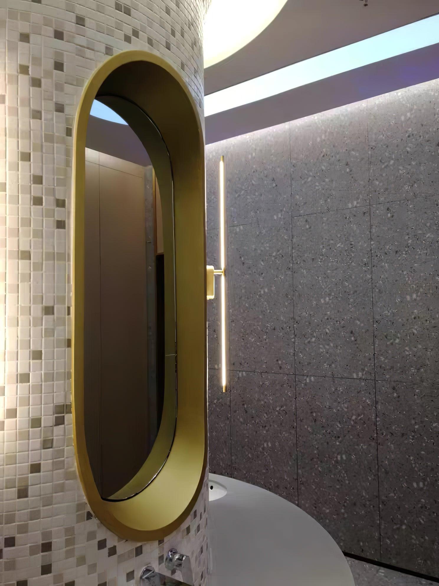 Stick-Shaped Metal Wall Sconce
