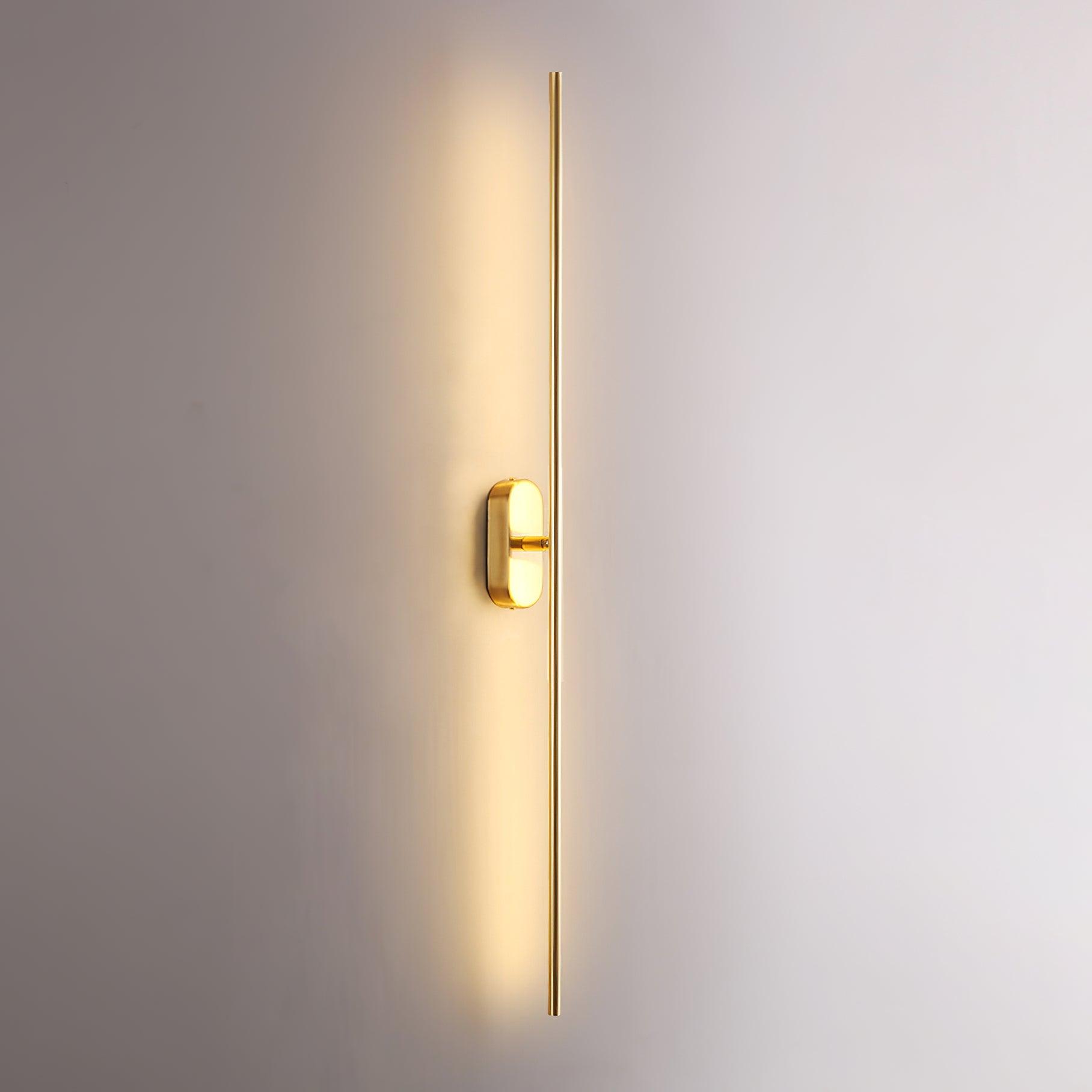 Stick-Shaped Metal Wall Sconce