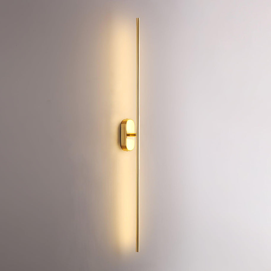 Stick-Shaped Metal Wall Sconce
