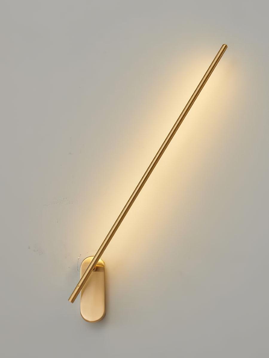 Stick-Shaped Metal Wall Sconce