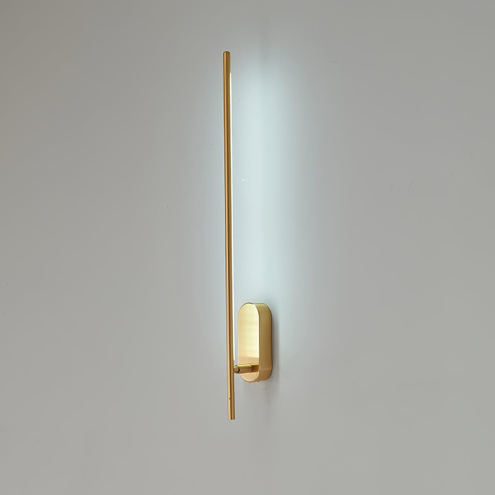 Stick-Shaped Metal Wall Sconce