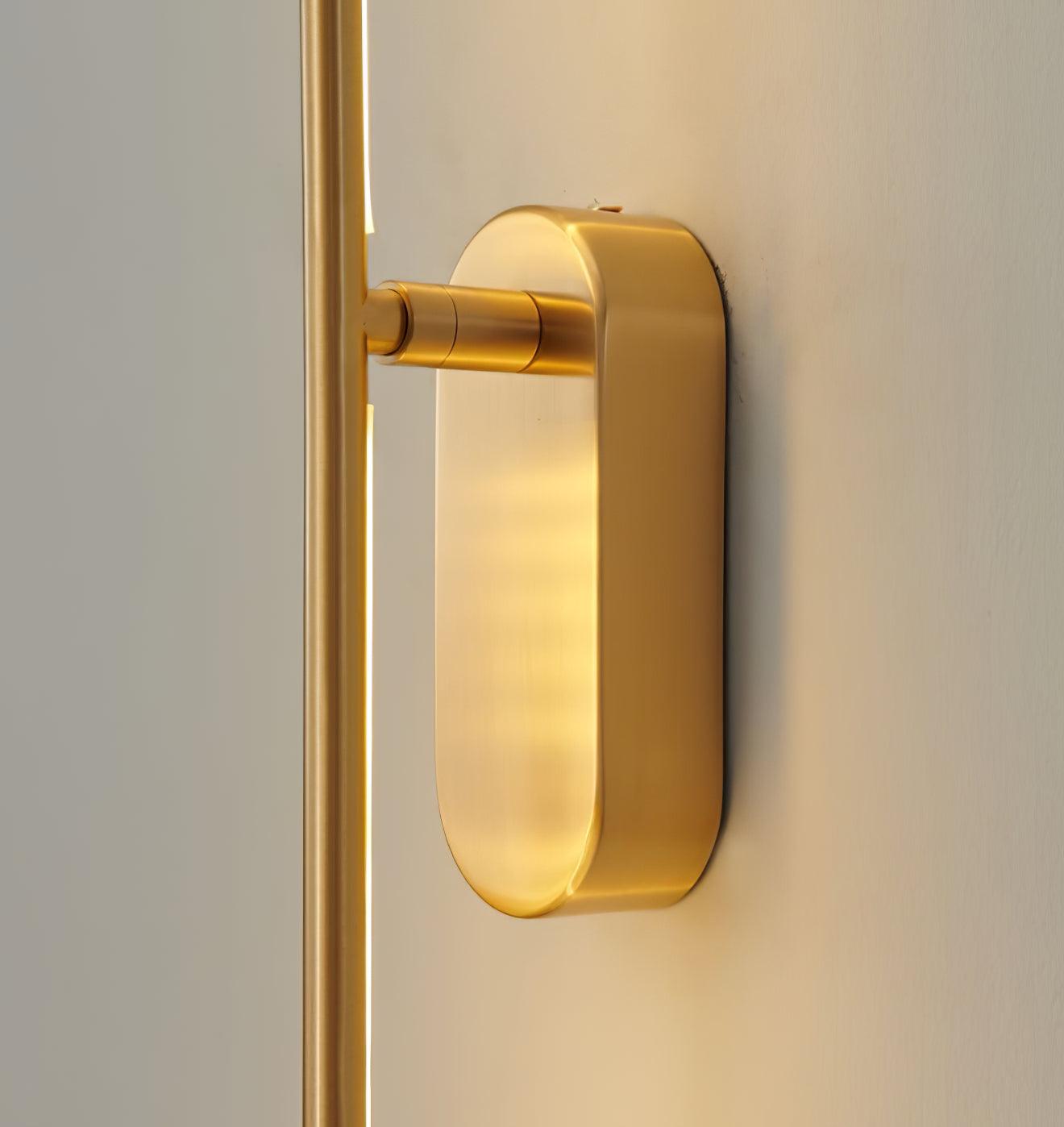 Stick-Shaped Metal Wall Sconce