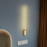 Stick-Shaped Metal Wall Sconce