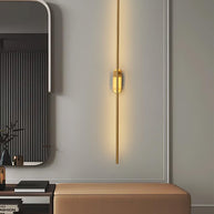 Stick-Shaped Metal Wall Sconce