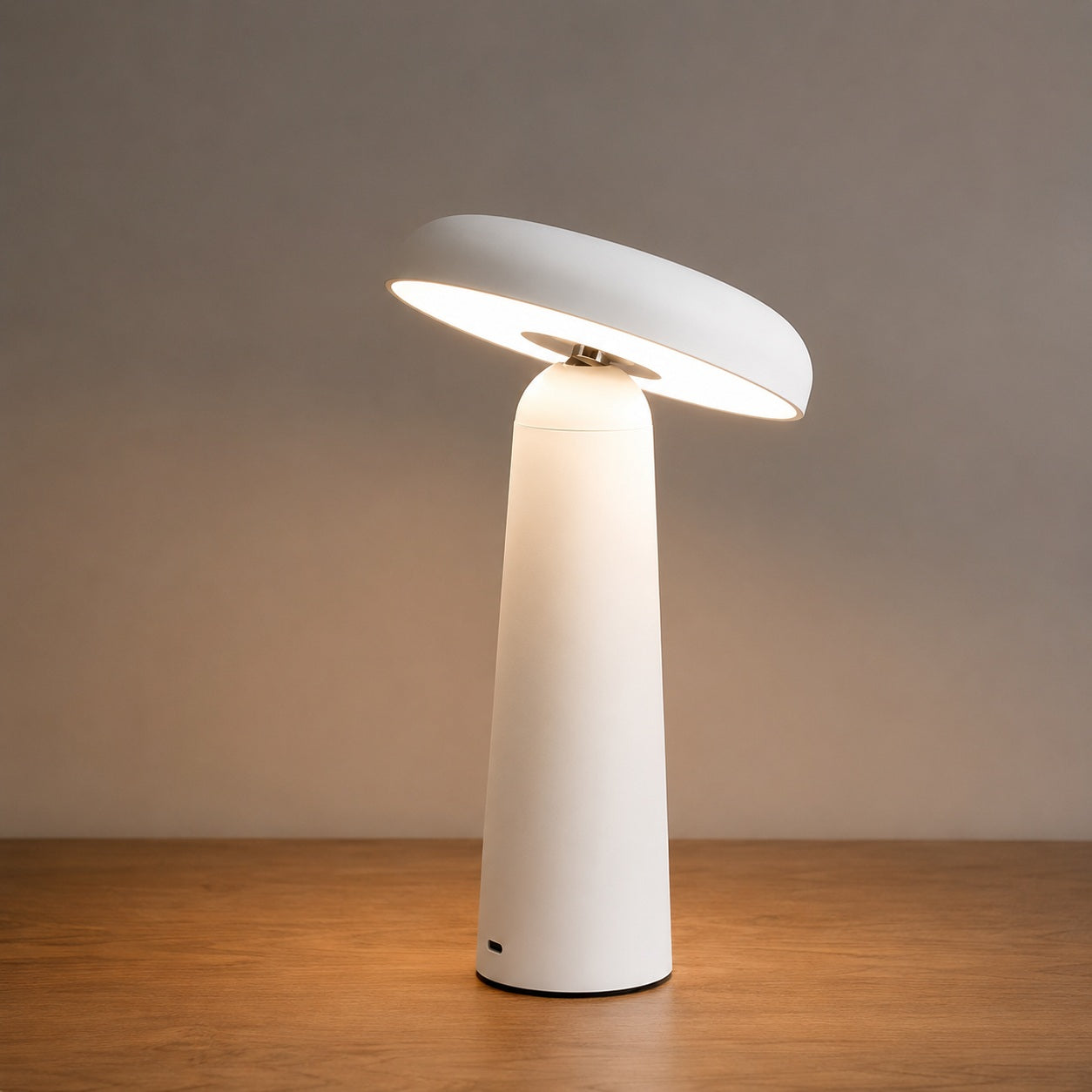 Nori Mushroom USB Rechargeable Table Lamp - product hero image for Comvilo lighting