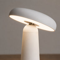 Nori Mushroom USB Rechargeable Table Lamp - material close-up detail image for Comvilo lighting
