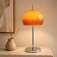Aurelia Bauhaus Mushroom Retro Glass Table Lamp - focused studio product image for Comvilo lighting