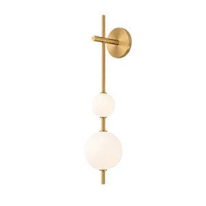 Solenne Vertical Globe Wall Light