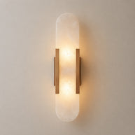Celestine Alabaster Oblong Wall Sconce - product hero image for Comvilo lighting