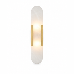 Celestine Alabaster Oblong Wall Sconce
