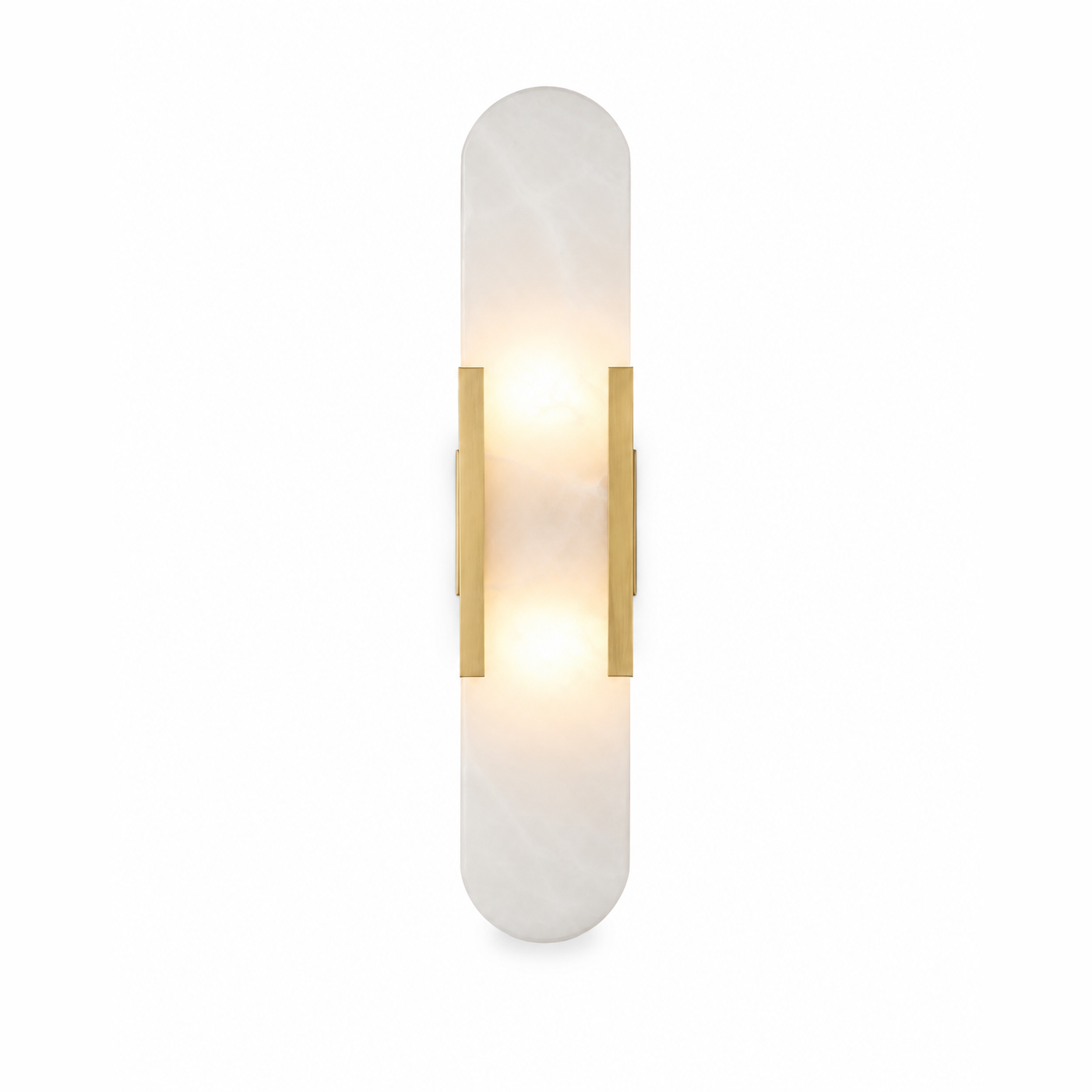 Celestine Alabaster Oblong Wall Sconce — studio product image