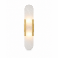 Celestine Alabaster Oblong Wall Sconce — studio product image