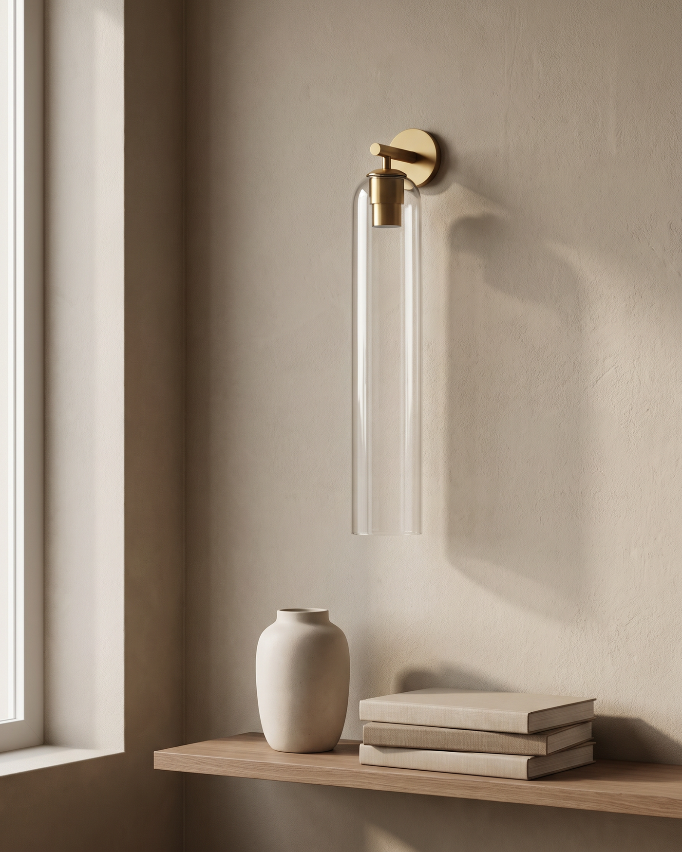 Aveline Art Glass Wall Sconce