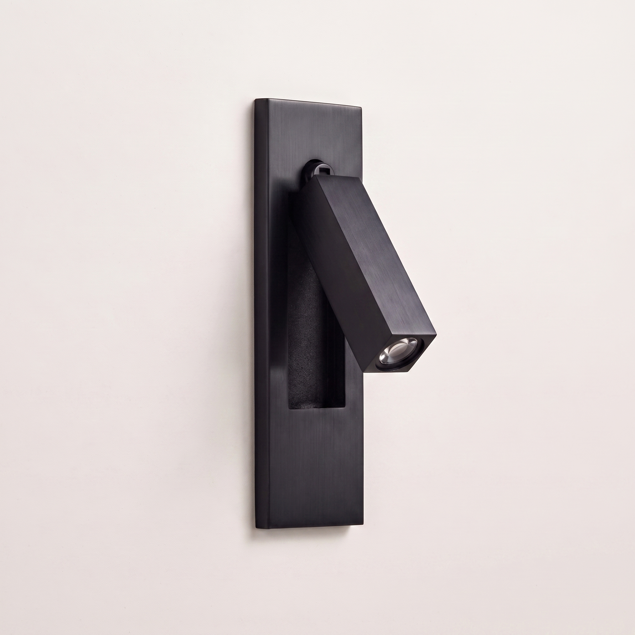 Valen Recessed Bedside Wall Sconce, alternate angle
