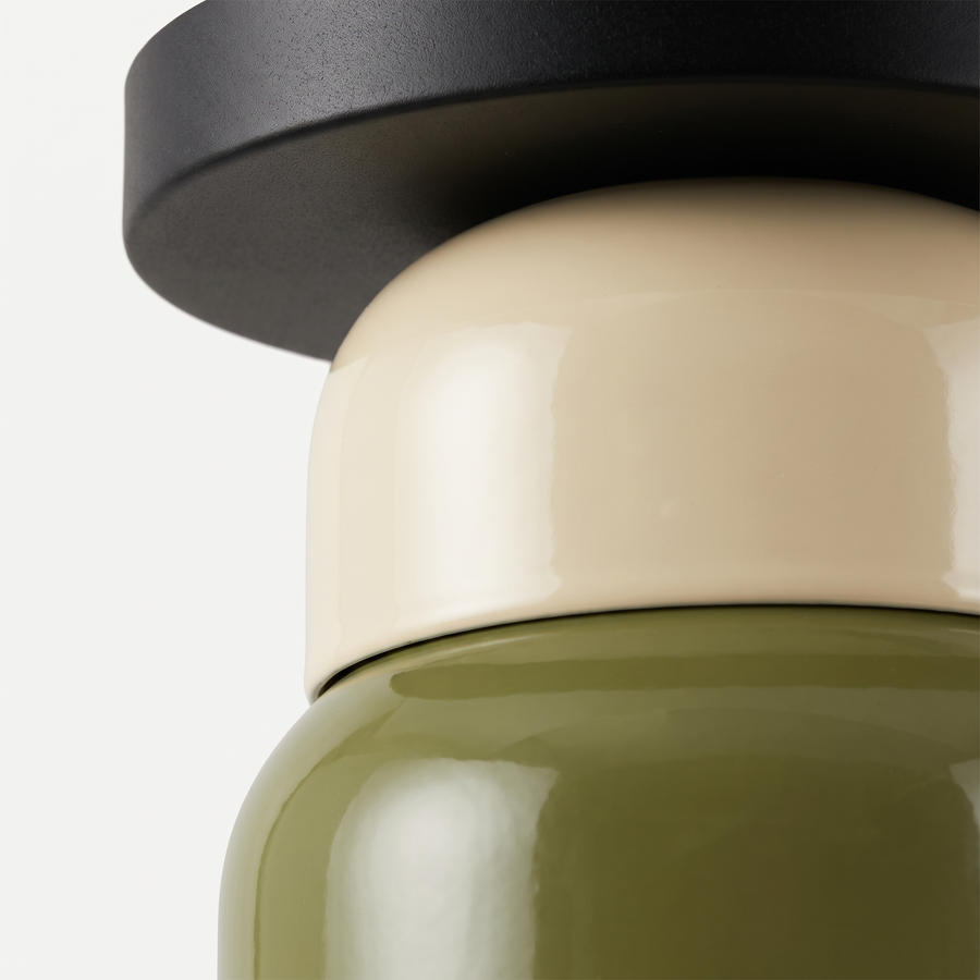 Couleur Double Plug-In Wall Lamp material detail