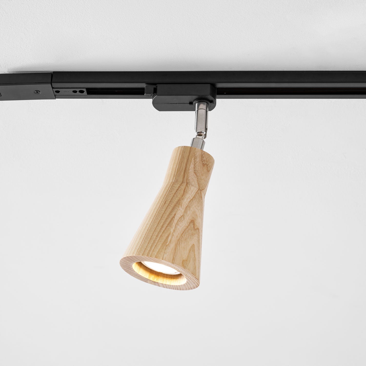 Wood Track Ceiling Lamp