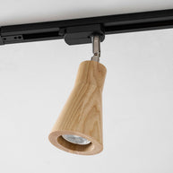 Wood Track Ceiling Lamp