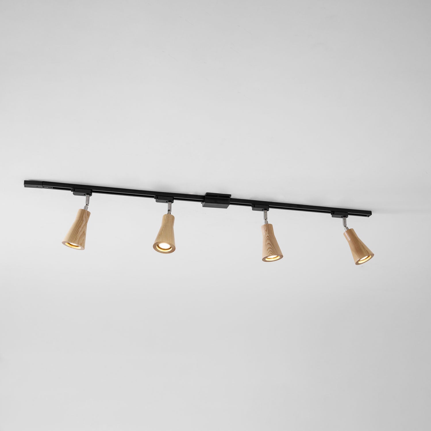 Wood Track Ceiling Lamp