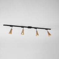 Wood Track Ceiling Lamp
