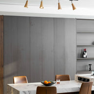 Wood Track Ceiling Lamp