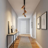 Wood Track Ceiling Lamp