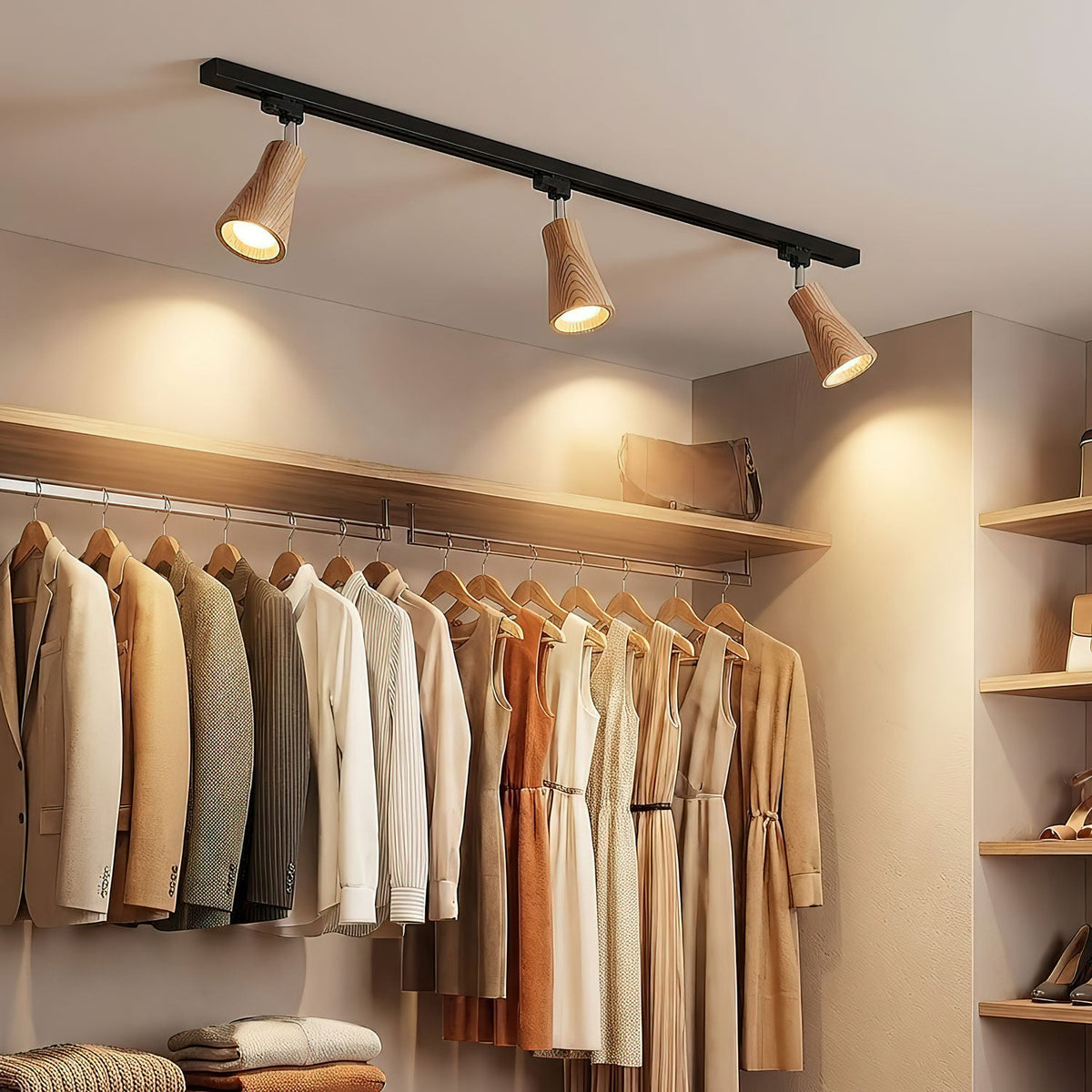 Wood Track Ceiling Lamp – image 21