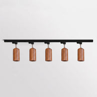 Wood Track Ceiling Lamp