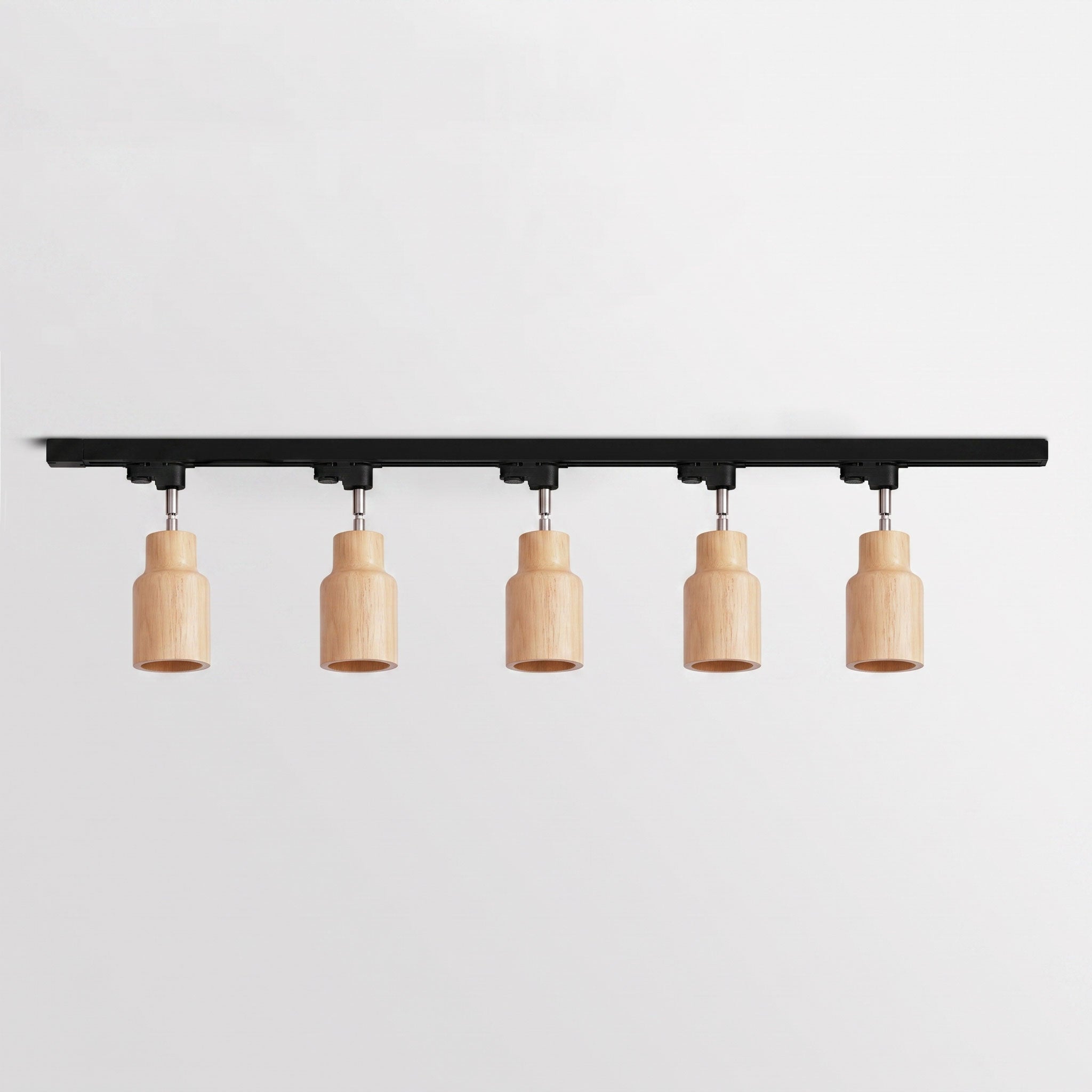 Wood Track Ceiling Lamp