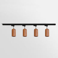 Wood Track Ceiling Lamp